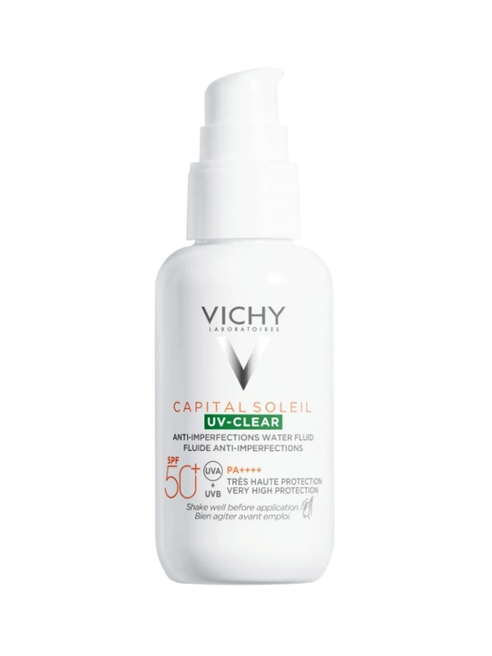 VICHY Capital Soleil UV-Clear Солнцезащитный флюид для лица SPF50+ 40 мл