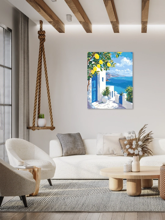 Raqamlar bo yicha rasm ARTERY 40x50 sm, tabiat va manzara, raqamli rasm