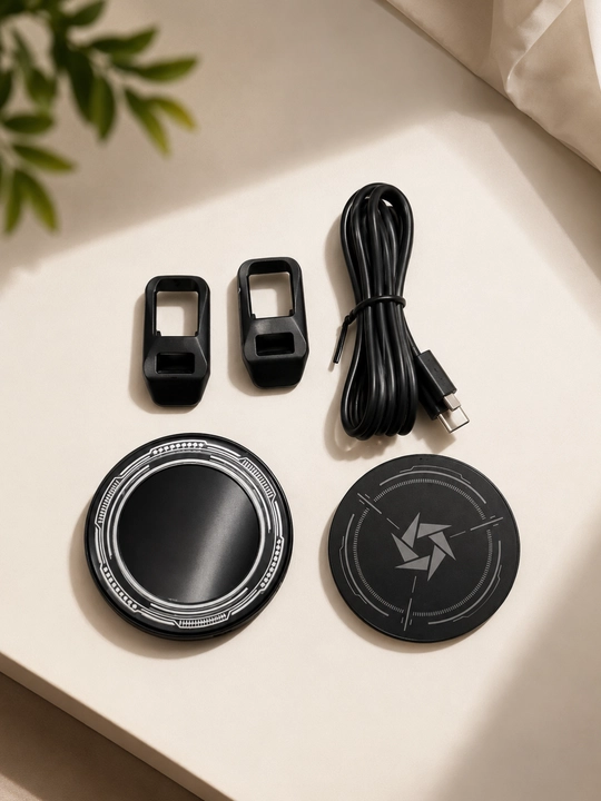 SL-81 Magnitli Telefon Sovutgichi, RGB Ventilyator, USB, 3 Tezlik