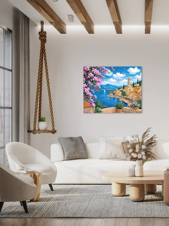 Raqamlar bo yicha rasm ARTERY 40x50 sm, tabiat va manzara, raqamli rasm