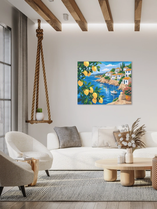 Raqamlar bo yicha rasm ARTERY 40x50 sm, tabiat va manzara, raqamli rasm
