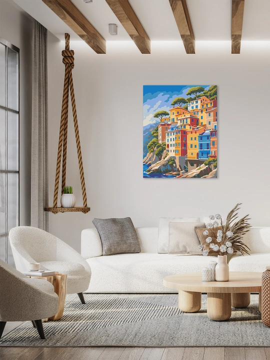 Raqamlar bo yicha rasm ARTERY 40x50 sm, tabiat va manzara, raqamli rasm