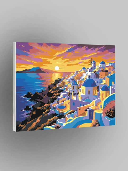 Raqamlar bo yicha rasm ARTERY 40x50 sm, tabiat va manzara, raqamli rasm