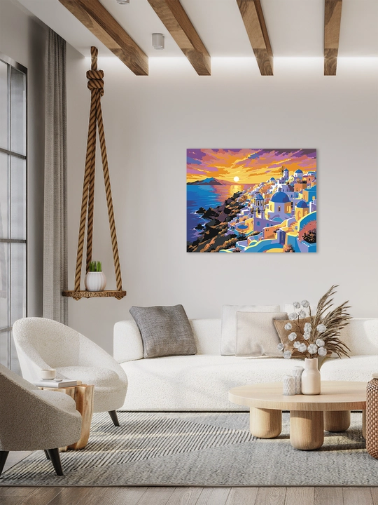 Raqamlar bo yicha rasm ARTERY 40x50 sm, tabiat va manzara, raqamli rasm
