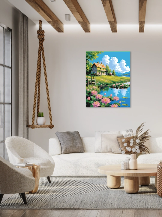 Raqamlar bo yicha rasm ARTERY 40x50 sm, tabiat va manzara, raqamli rasm