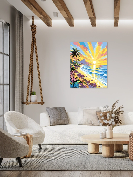 Raqamlar bo yicha rasm ARTERY 40x50 sm, tabiat va manzara, raqamli rasm