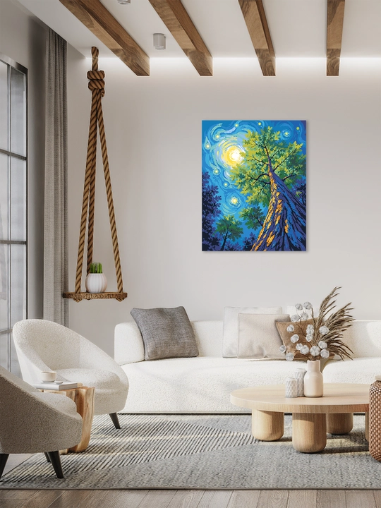 Raqamlar bo yicha rasm ARTERY 40x50 sm, tabiat va manzara, raqamli rasm