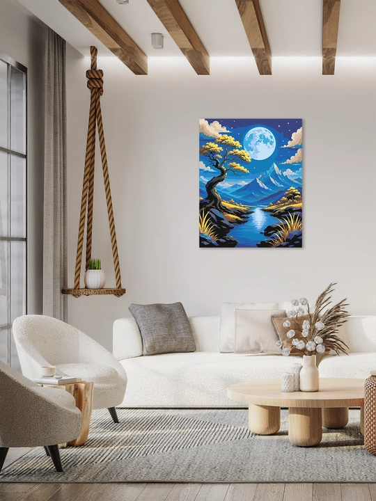 Raqamlar bo yicha rasm ARTERY 40x50 sm, tabiat va manzara, raqamli rasm