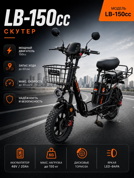 Monster 48/12 — электрический скутер - 