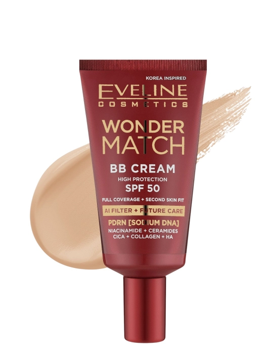 ВВ крем для лица Eveline Wonder Match BB Cream SPF50