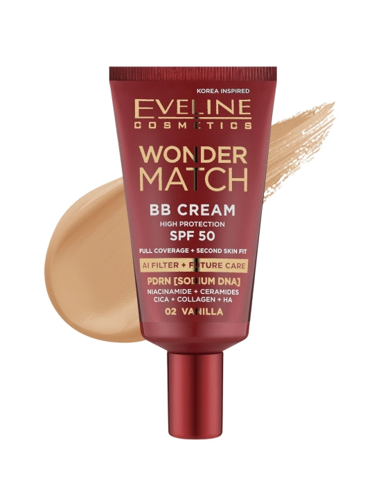 ВВ крем для лица Eveline Wonder Match BB Cream SPF50