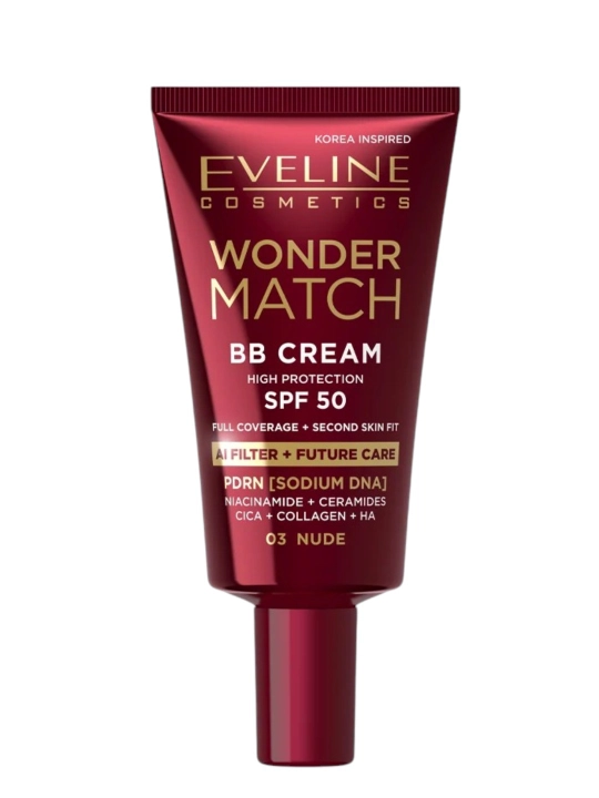 ВВ крем для лица Eveline Wonder Match BB Cream SPF50