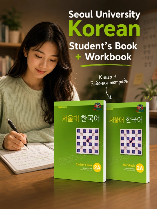 Учебник Seoul Korean, для студентов, корейский язык 1A, 1B, 2A, 2B, 3A, 3B, 4A, 4B, 5A, 5B - 