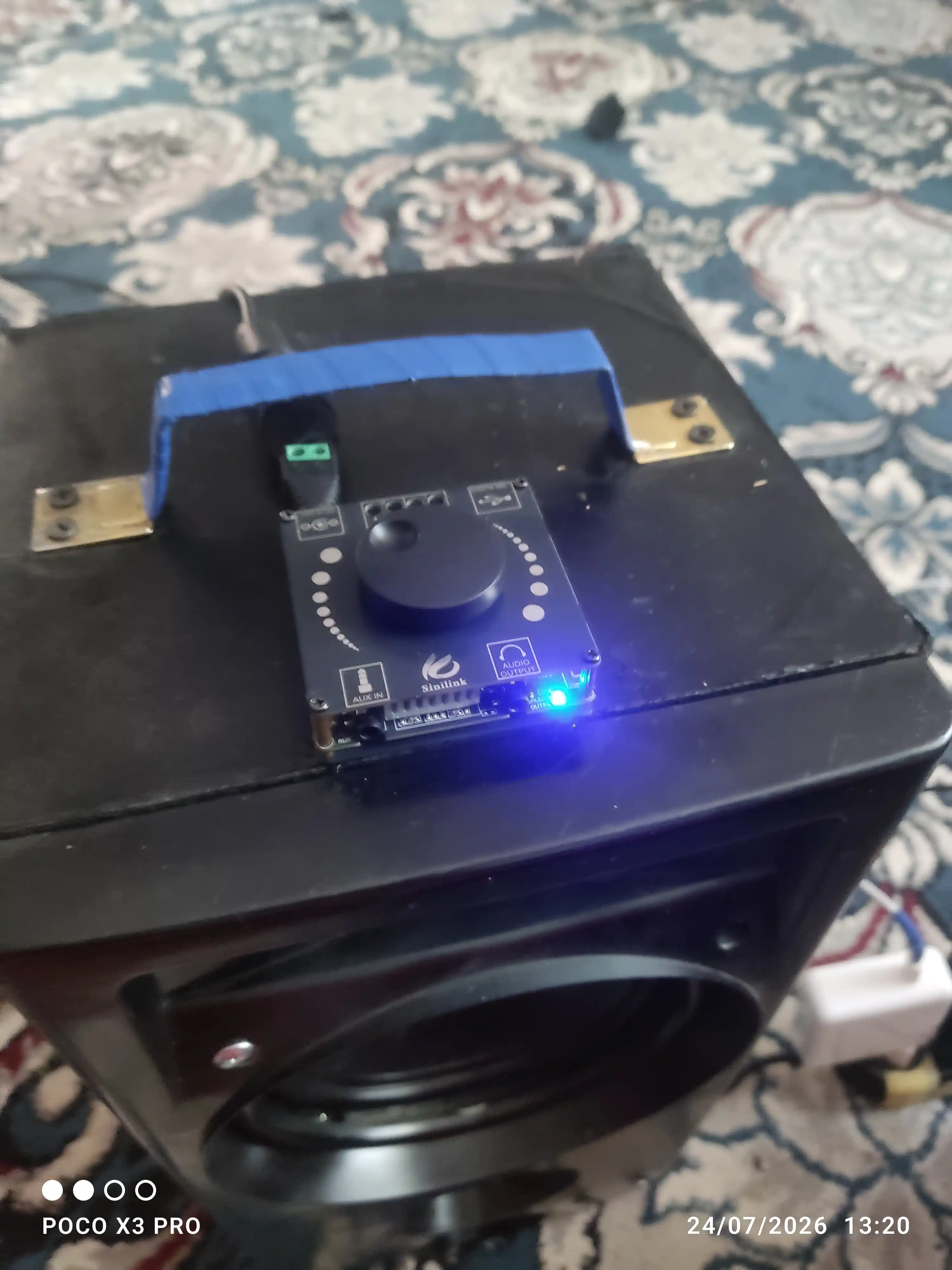 Усилитель звука 2.0 Bluetooth 50х50Вт 12-24v YS-AP50L