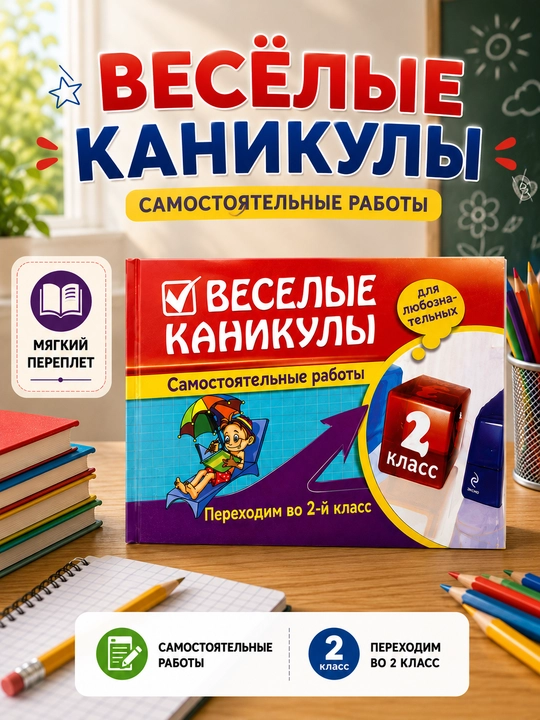 Vesyoly`e kanikuly`, Samostoiatel`ny`e raboty`, Perehodim vo 2 class - 