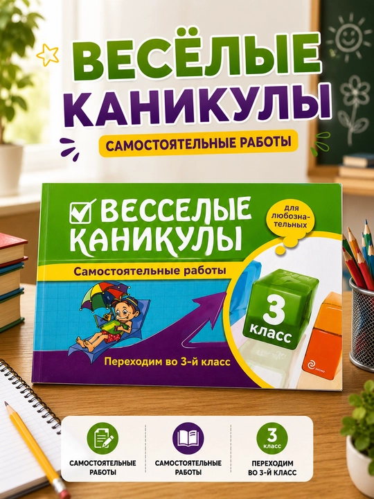 Qiziqarli ta’til. Mustaqil ishlar. 3-sinfga o‘tamiz - 