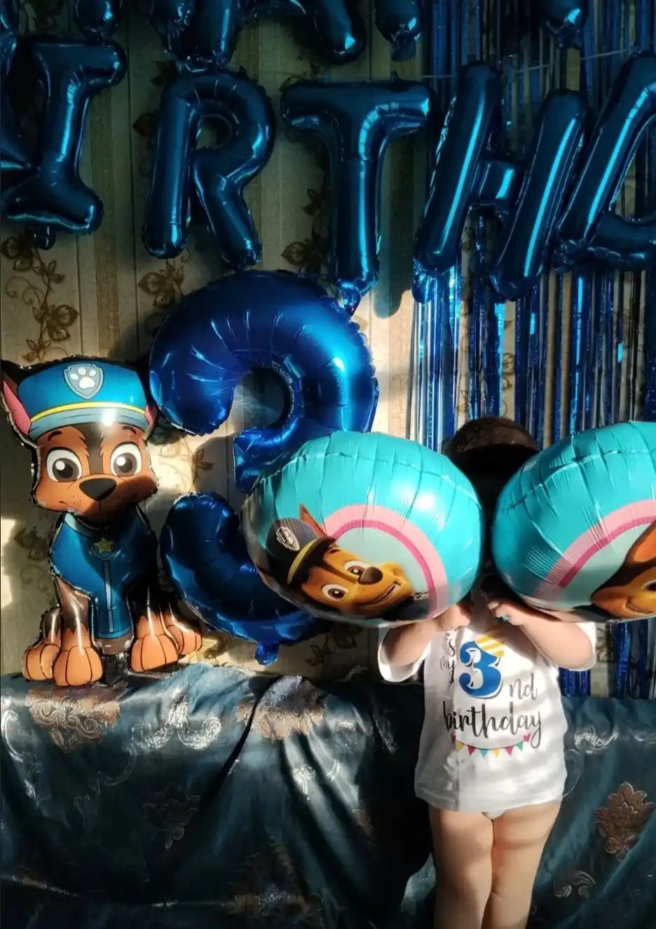EzoFly Birthday Set Праздничная футболка + фольгированная цифра в подарок