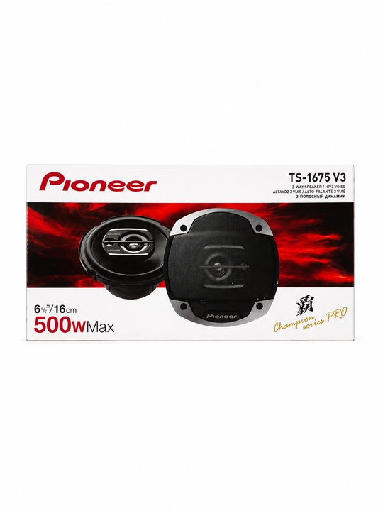 Автомобильные колонки Pioneer TS-1675 V3, 16 см, 500 Вт, 3-полосные динамики