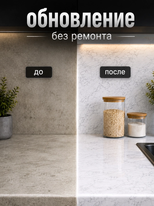 Самоклеящаяся пленка, алюминиевые обои для кухни мебели, стен кафеля, самоклейка мраморная
