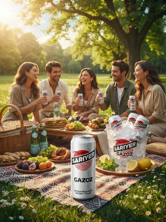 Sariyer Gazoz alkogolsiz gazlangan ichimlik, 330 ml