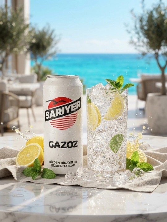 Sariyer Gazoz alkogolsiz gazlangan ichimlik, 330 ml