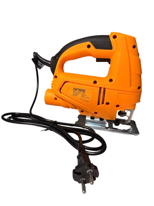 Elektr lobzik DINGQI 109080 lazerli, 710 W, mayatnik rejimi, tezlik sozlagichi bilan