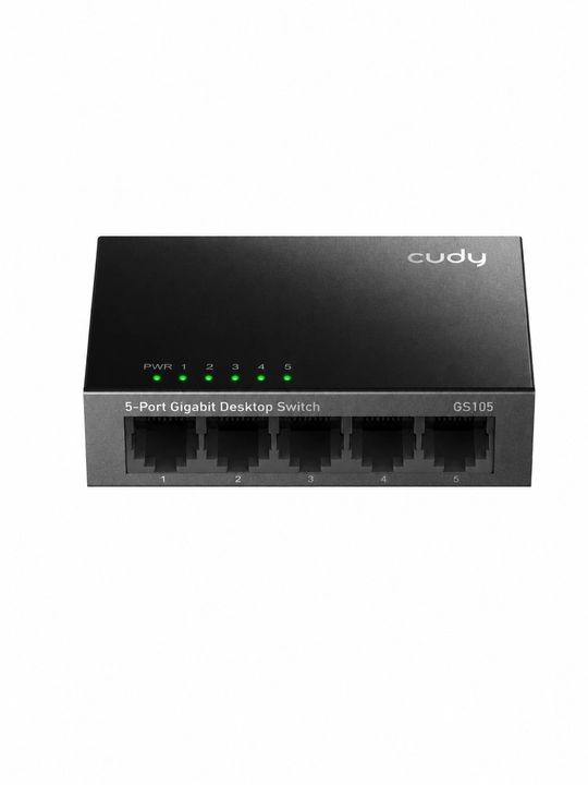 Cudy GS105 / GS108 / GS1016 / GS1024 – Гигабитный свитч, коммутатор металл корпус
