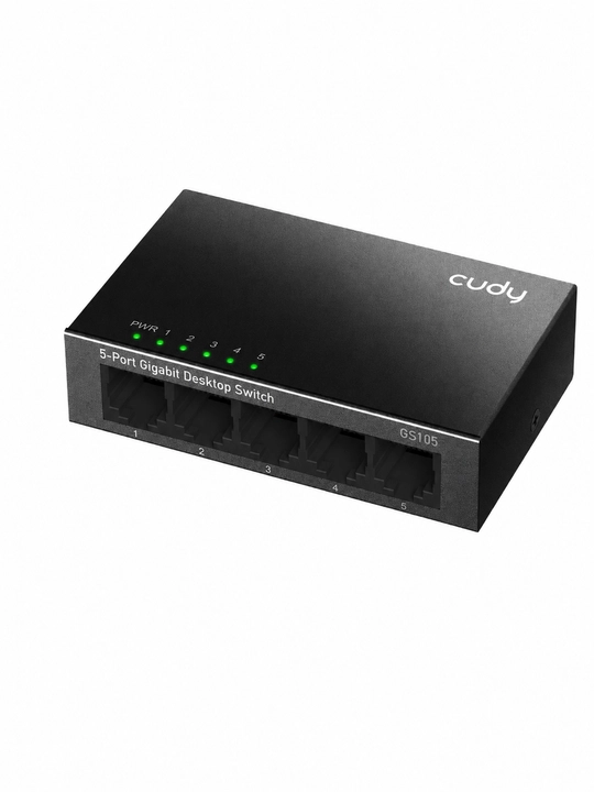 Cudy GS105 / GS108 / GS1016 / GS1024 – Гигабитный свитч, коммутатор металл корпус