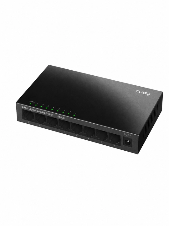 Cudy GS105 / GS108 / GS1016 / GS1024 – Гигабитный свитч, коммутатор металл корпус