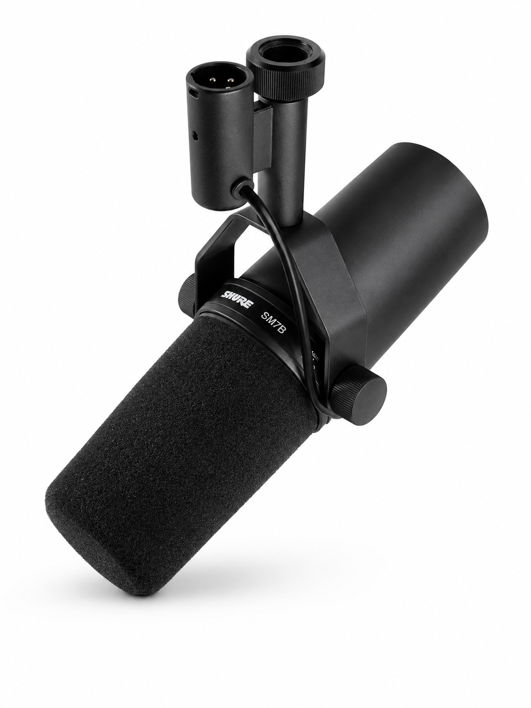 Микрофон Shure SM7B динамический кардиоидный XLR для студии и подкастов - 