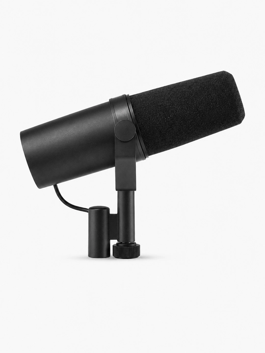 Микрофон Shure SM7B динамический кардиоидный XLR для студии и подкастов