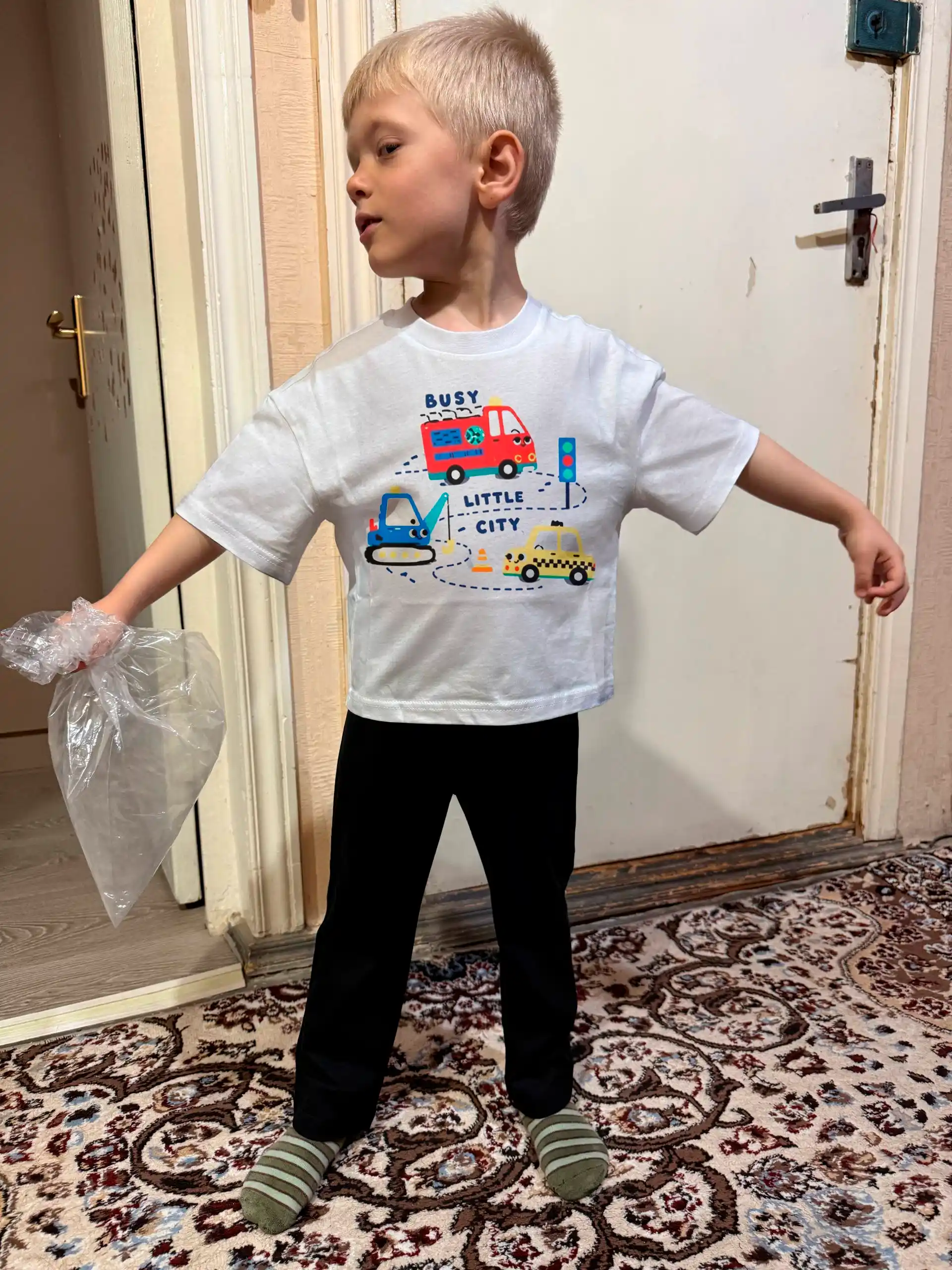 Футболки для мальчиков хлопковые Oila tanlovi, комплект 2 шт, детские