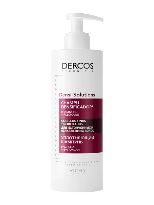 VICHY Dercos Densi-Solutions Шампунь уплотняющий для ослабленных волос 250 мл