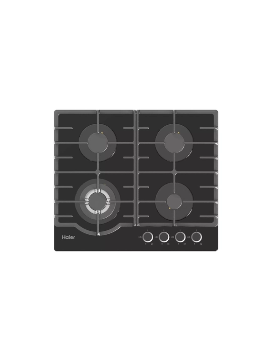 Газовая варочная панель Haier HHX-M64RFX, 4 конфорки, газ-контроль, электроподжиг