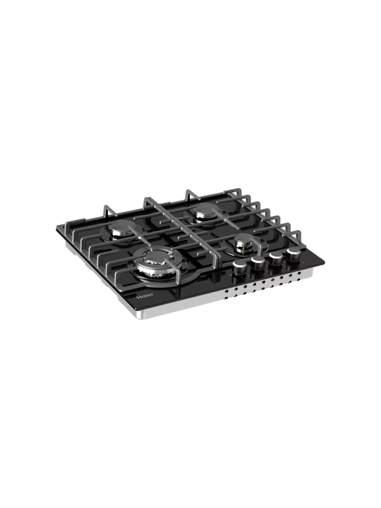 Газовая варочная панель Haier HHX-M64RFX, 4 конфорки, газ-контроль, электроподжиг