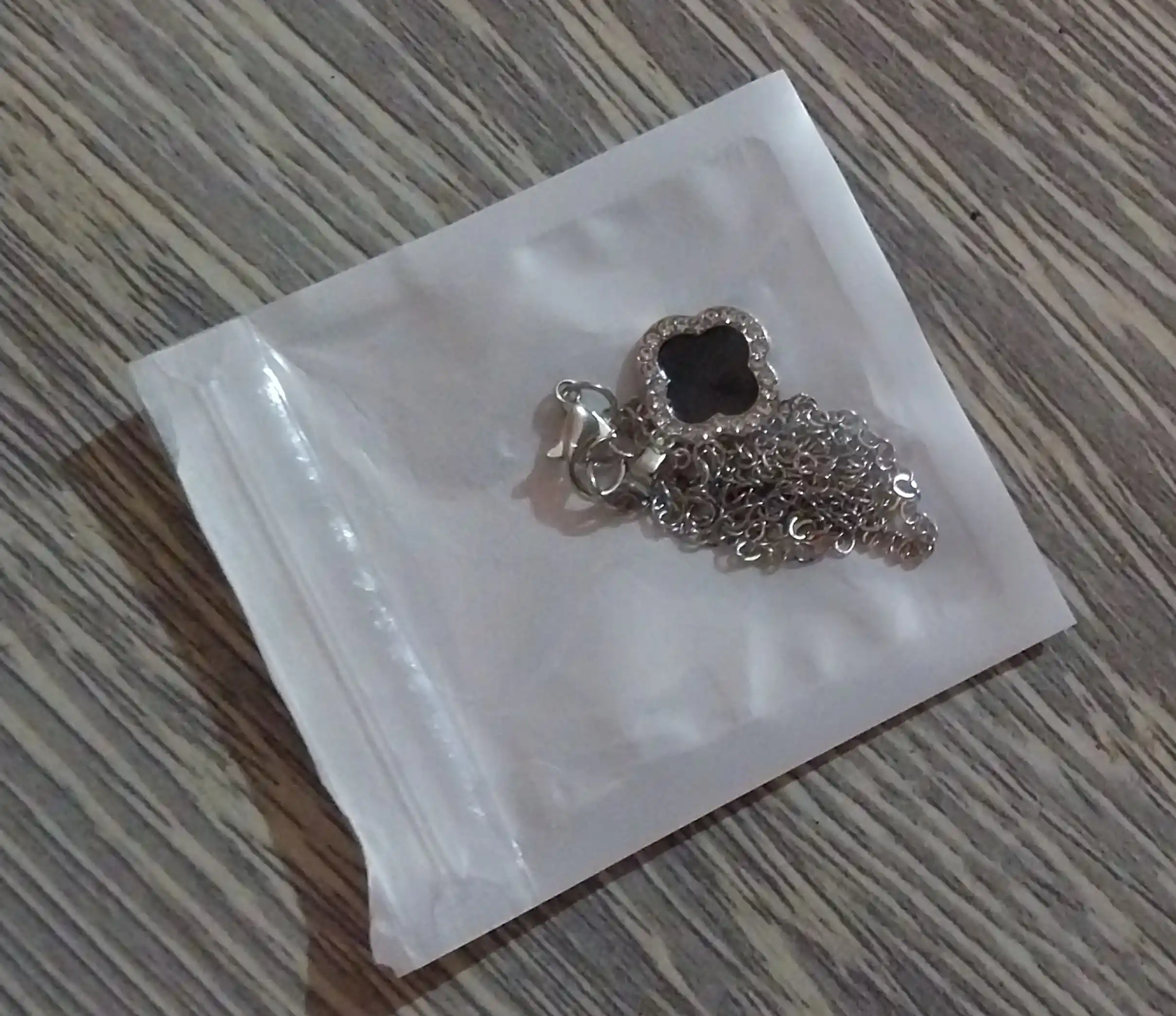 Женская цепочка в стиле Van Cleef, Нержавеющая сталь