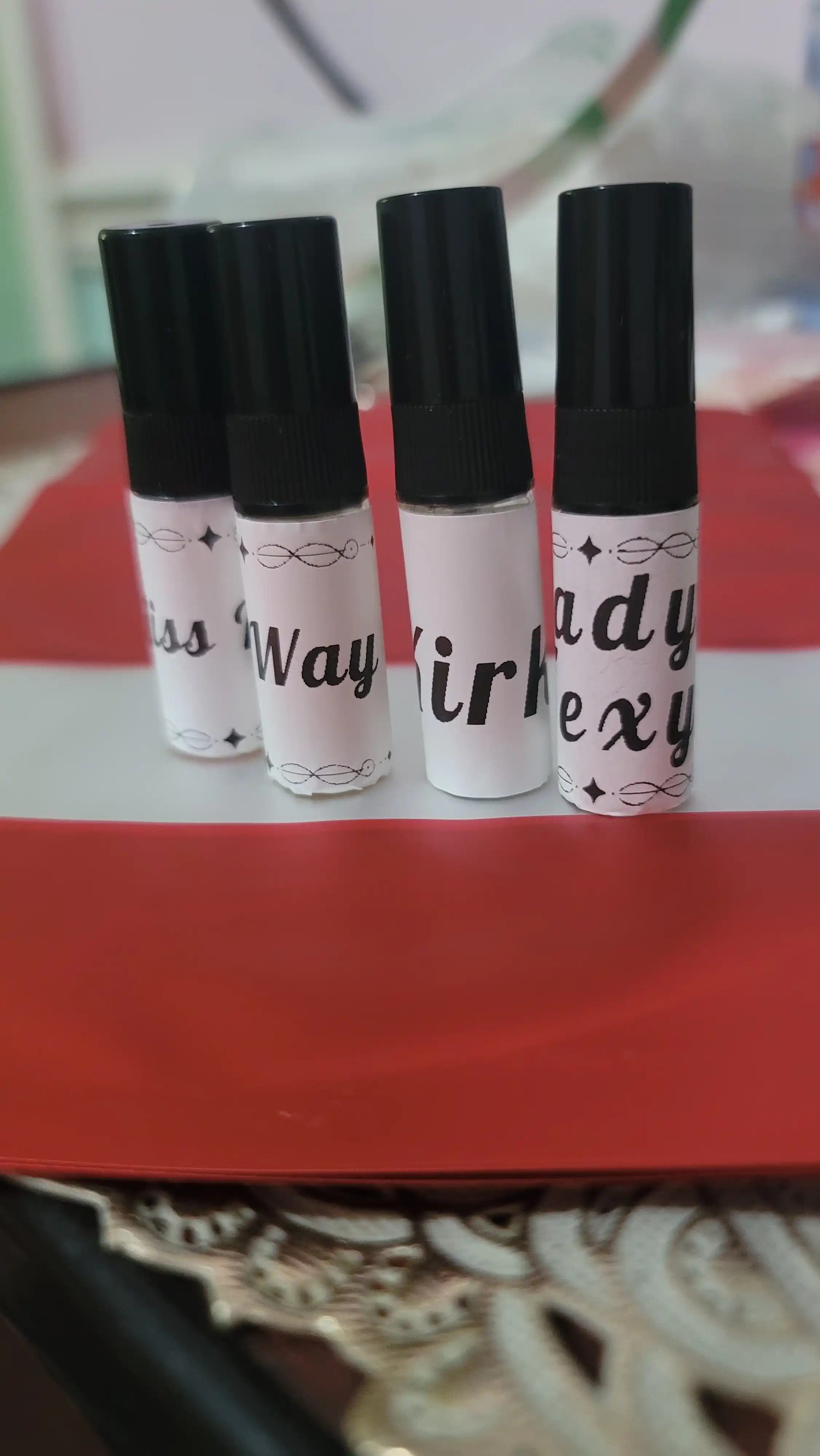 Набор духов для женщин: Kirke, Miss Dior, Lady sexy, My Way, 4 в 1