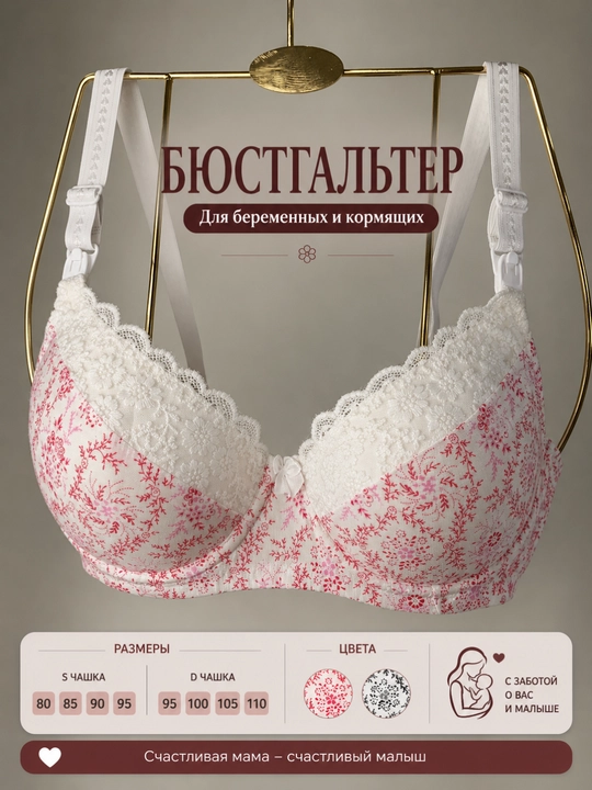 Бюстгальтер для беременных, бюстгальтер для кормящих мам, женское нижнее белье