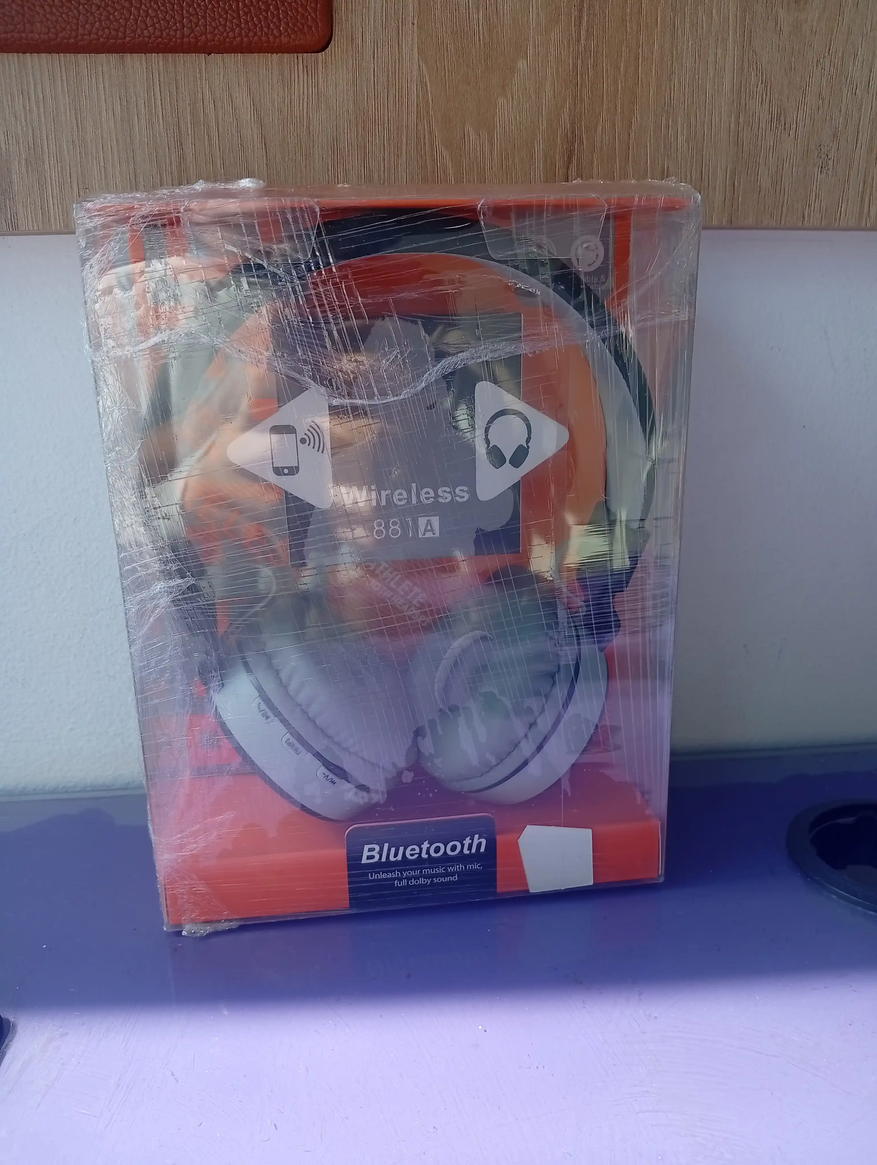 MS-881A Simsiz Bluetooth Quloqchin, AUX va SD Card Qo‘llab-quvvatlaydigan Headphone