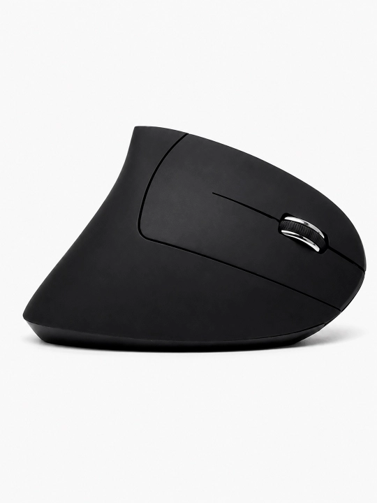 Vertikal simsiz sichqoncha 2.4G USB — ergonomik, 6 tugmali, Plug & Play