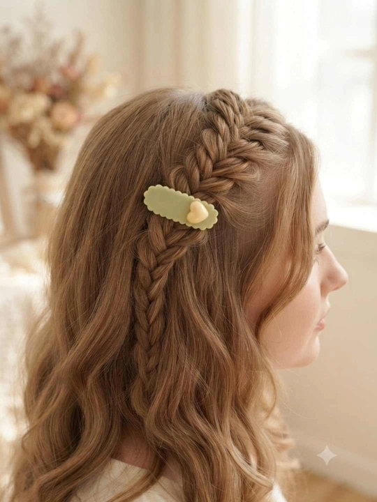 Современные заколки, 4 штуки, для девушек с изысканным вкусом