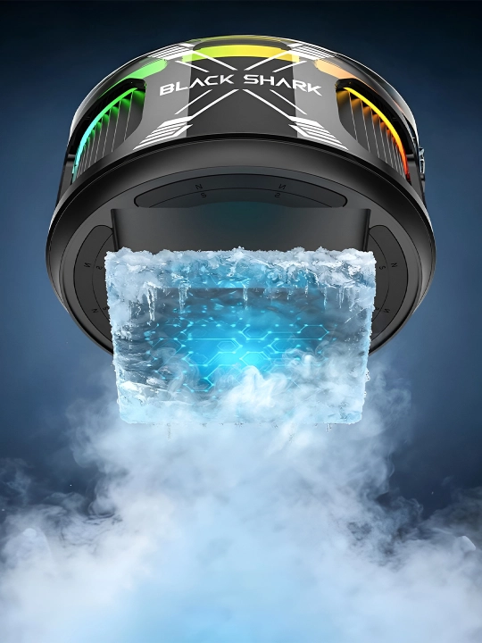 Telefon sovutgichi kuleri Black Shark Fan Cooler 3 Pro, 4 Pro RGB Lights -15°C