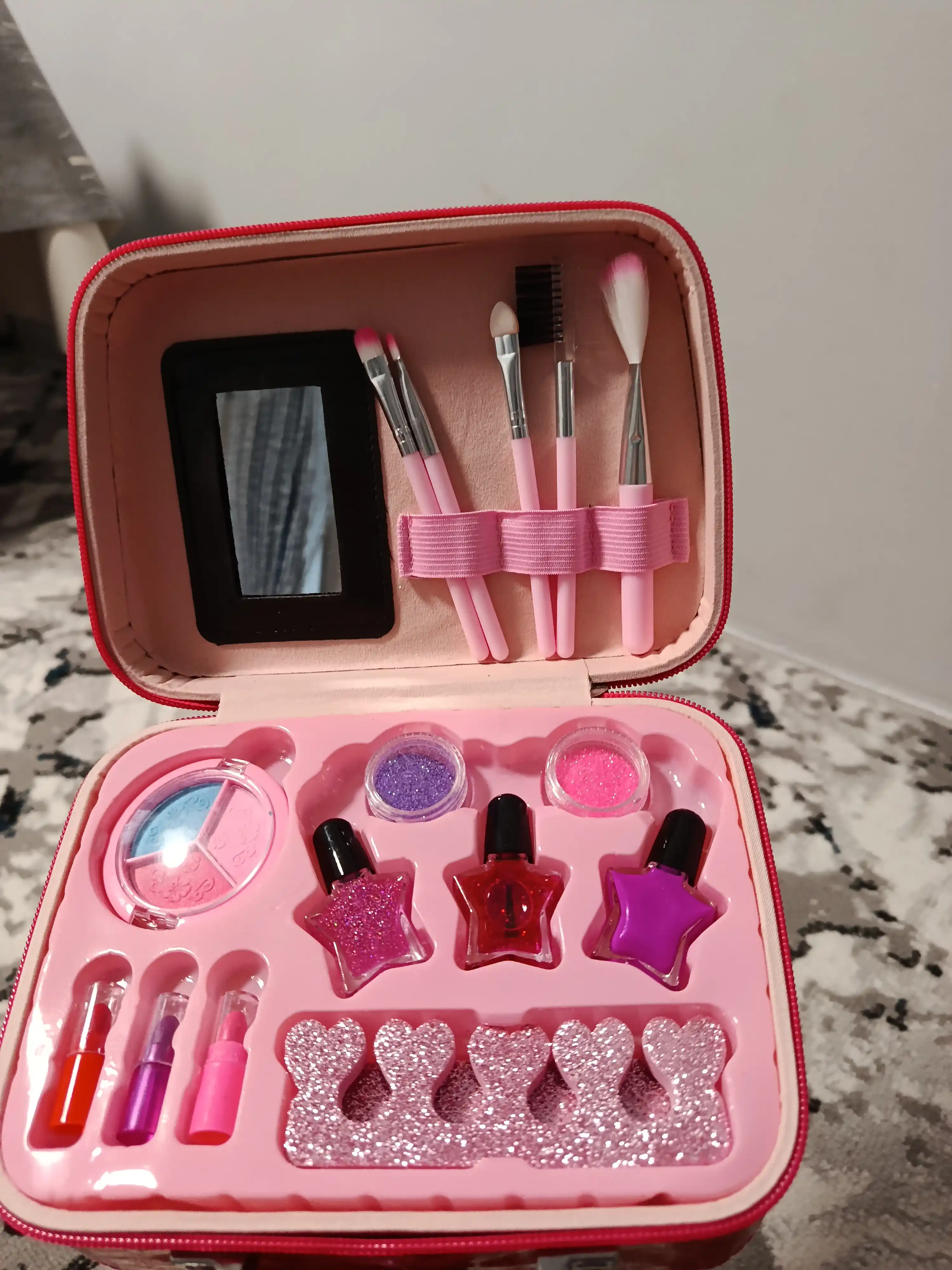 Детский набор косметики для девочек Unicorn Cosmetic Pack в розовой сумке