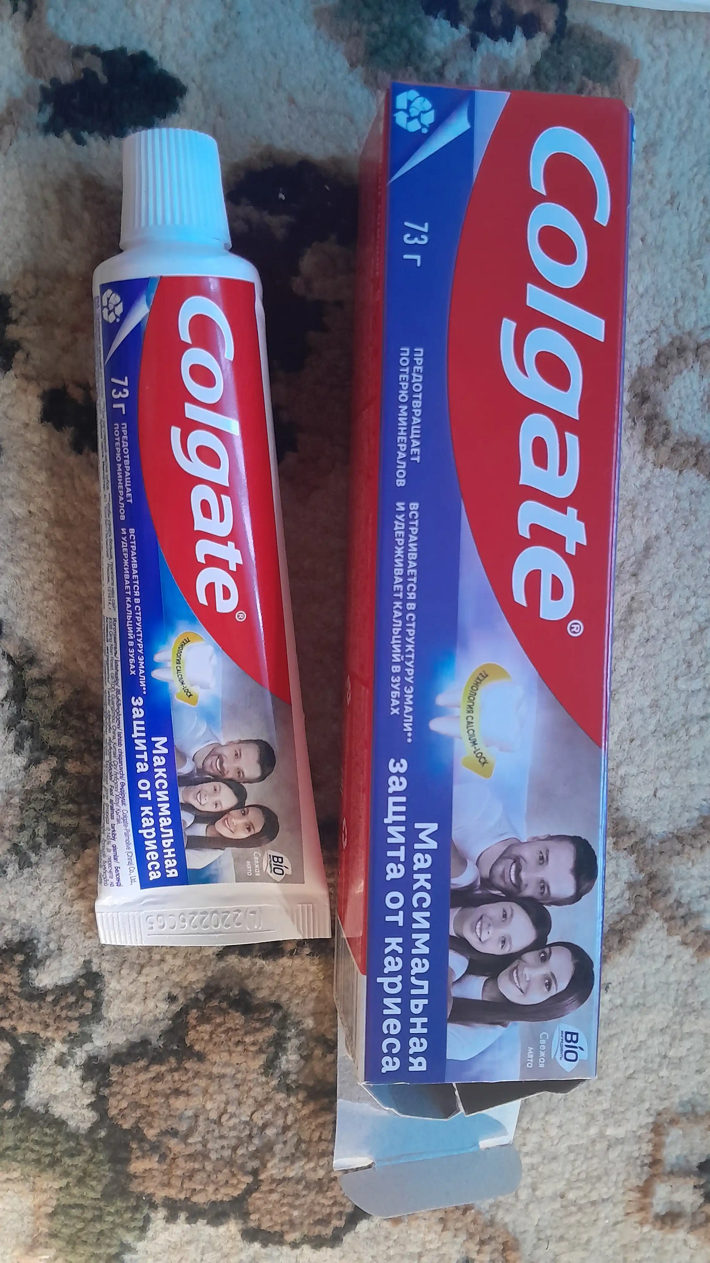 Зубная паста «Colgate Максимальная Защита от Кариеса»: «Свежая Мята», 50 мл