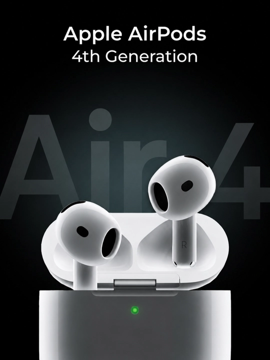 Наушники Apple AirPods 4/4 ANC с шумоподавлением, официальная гарантия 1 год - 
