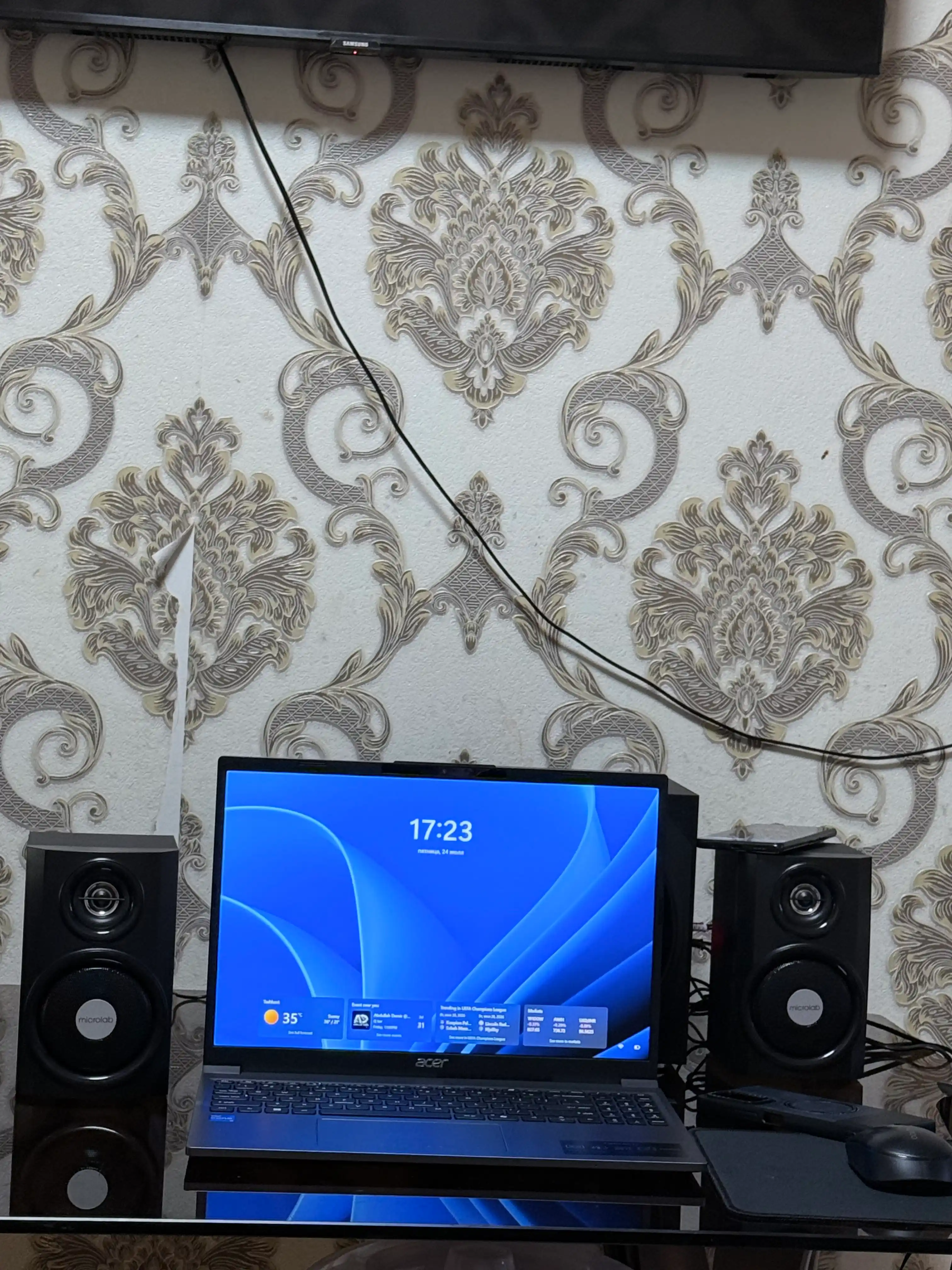 Сабвуфер Microlab TMN-9BT / 2.1 / 40 Вт RMS (2×11 Вт + 18 Вт) / AUX/Bluetooth/USB/SD / MDF