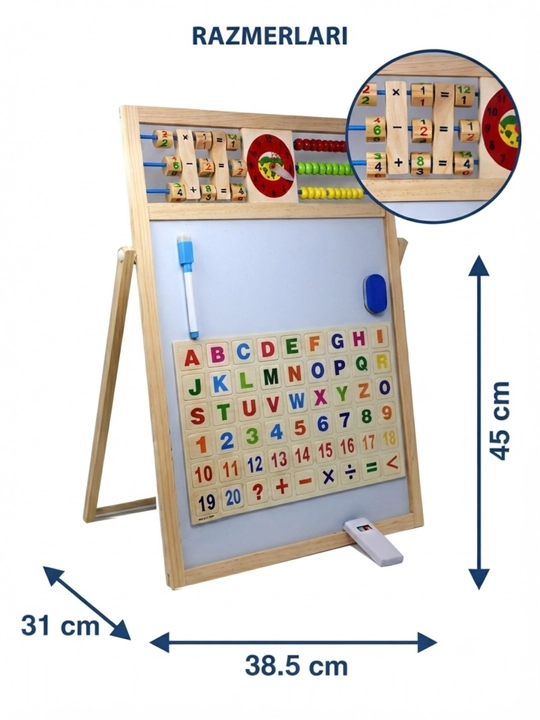 Doska, Magnitli ikki tomonlama 4tasi 1 da doska, matematikdoska, yozuv doskasi