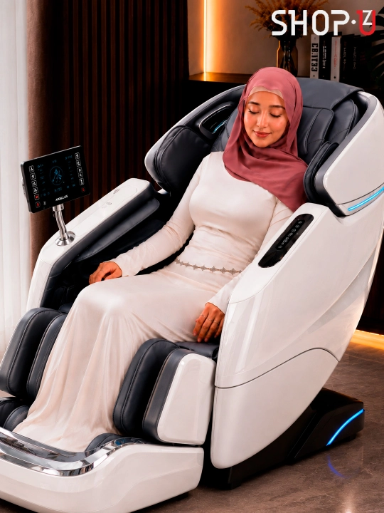 AXELUS massaj kreslosi  4D massaj  Zero Gravity  Isitish  Bluetooth