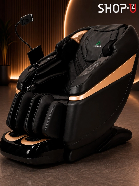 AXELUS massaj kreslosi  4D massaj  Zero Gravity  Isitish  Bluetooth