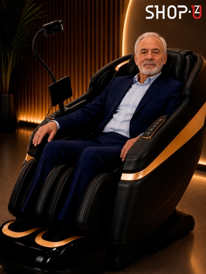 AXELUS massaj kreslosi  4D massaj  Zero Gravity  Isitish  Bluetooth